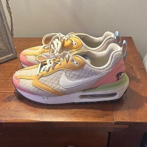 Nike Women's Sneakers - Pink, Yellow, White